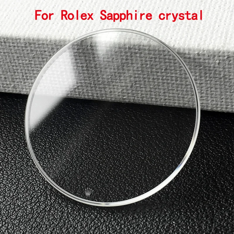 Fits For Rolex Sapphire Crystal With Marker 116500 116503 116505 116518 116520  116528 Watch Glass Anti-scratch Logo Laser