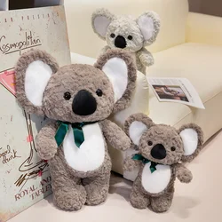Koala With Bowtie Plush Toy  Koala Stuffed Animals Baby Kids Sleeping Doll Pillow for Girls Valentine Day Gifts