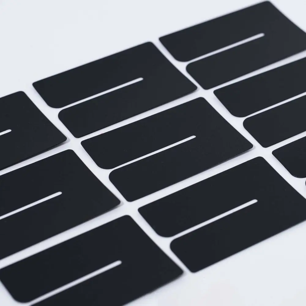 

100Pcs Sturdy Light Extensions Kit UV Shield Defend Hair Extensions Protector Shields Rectangular UV Barrier Heat Scalp Shields