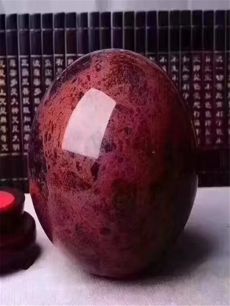 Natural beauty of the red obsidian ball hongyun when the town house to make money