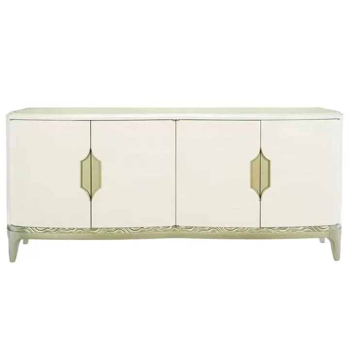 Custom-made Luxury modern storage solid wood Sideboard cabinet console tables for dining room