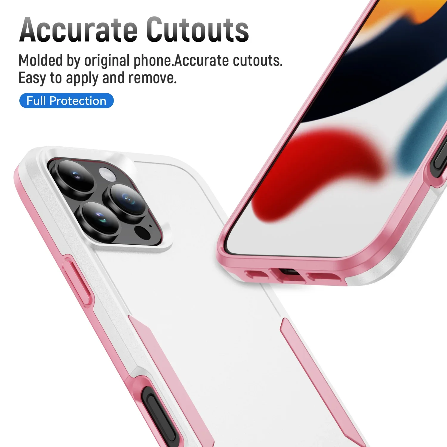 Hochwertige magnetische OTT-BOX mit Schutzhülle für iPhone 18 Pro Max 17 Air 16 15 14 Plus 13 Hybrid Dual Layer Armor Rückabdeckung. – Detail 6