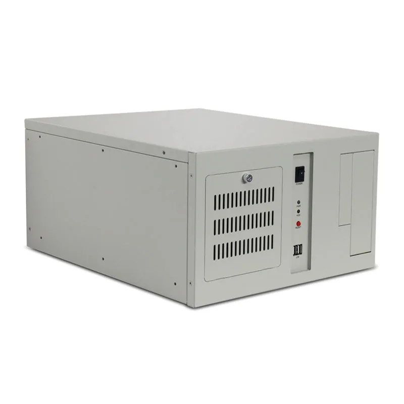 

IPC 4U Wall Mount Industrial Computer with ATX Motherboard Intel H110 Chipset Dual GbE LAN 2 DDR4 64GB in Stock