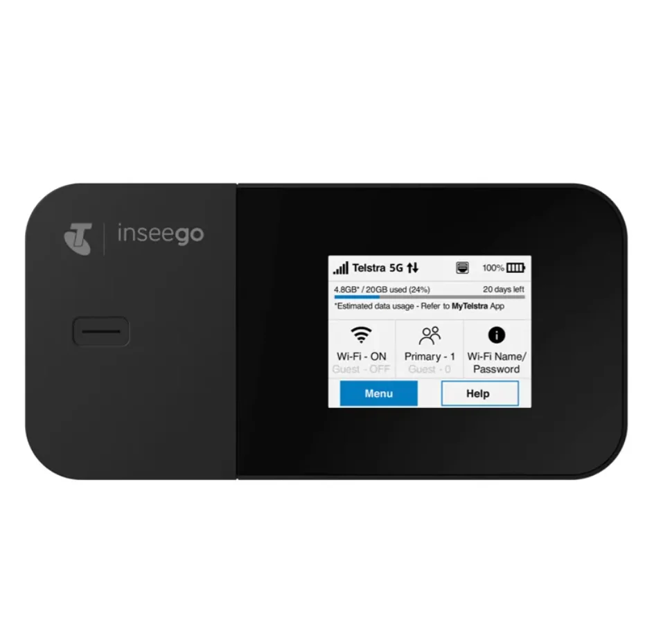 ZEARTS Inseego MIFI X Pro 5G UW Bezprzewodowy hotspot M3200 Mobilne Wi-Fi (drugi ręcznie 95% nowy bez pudełka)