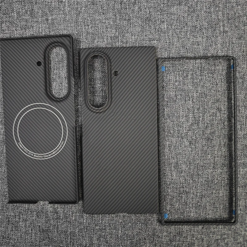 Etui do Samsung Galaxy Z Fold8 Ultra z włókna aramidowego i węglowego, magnetyczne, ultracienkie etui kompatybilne z Magsafe, akcesoria do telefonów komórkowych — zdjęcie produktu 6