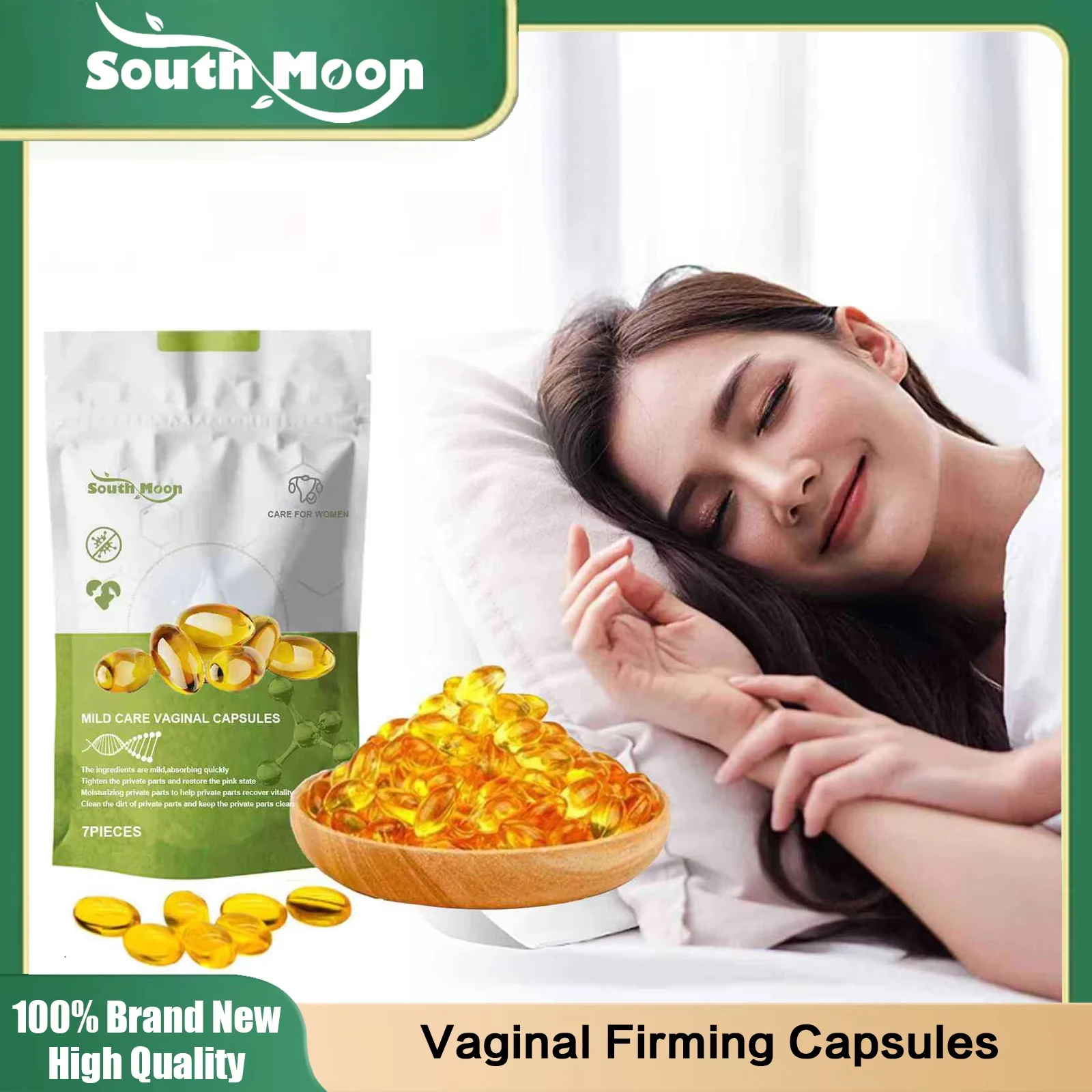 South Moon Vaginal Firming Capsule Vagina Tightening Shrinking Intimate Repair For Vagina Dry moisturizing Feminine Hygiene Care