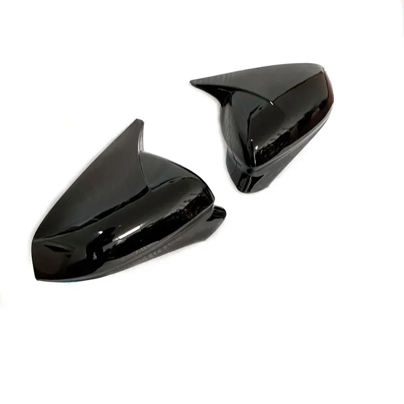 Left, Right Side Mirror Covers Car Accessories Rearview Mirror Cover Trim Fit For Seat Leon MK4 Cupra 2020 2021 2022 2023 2024