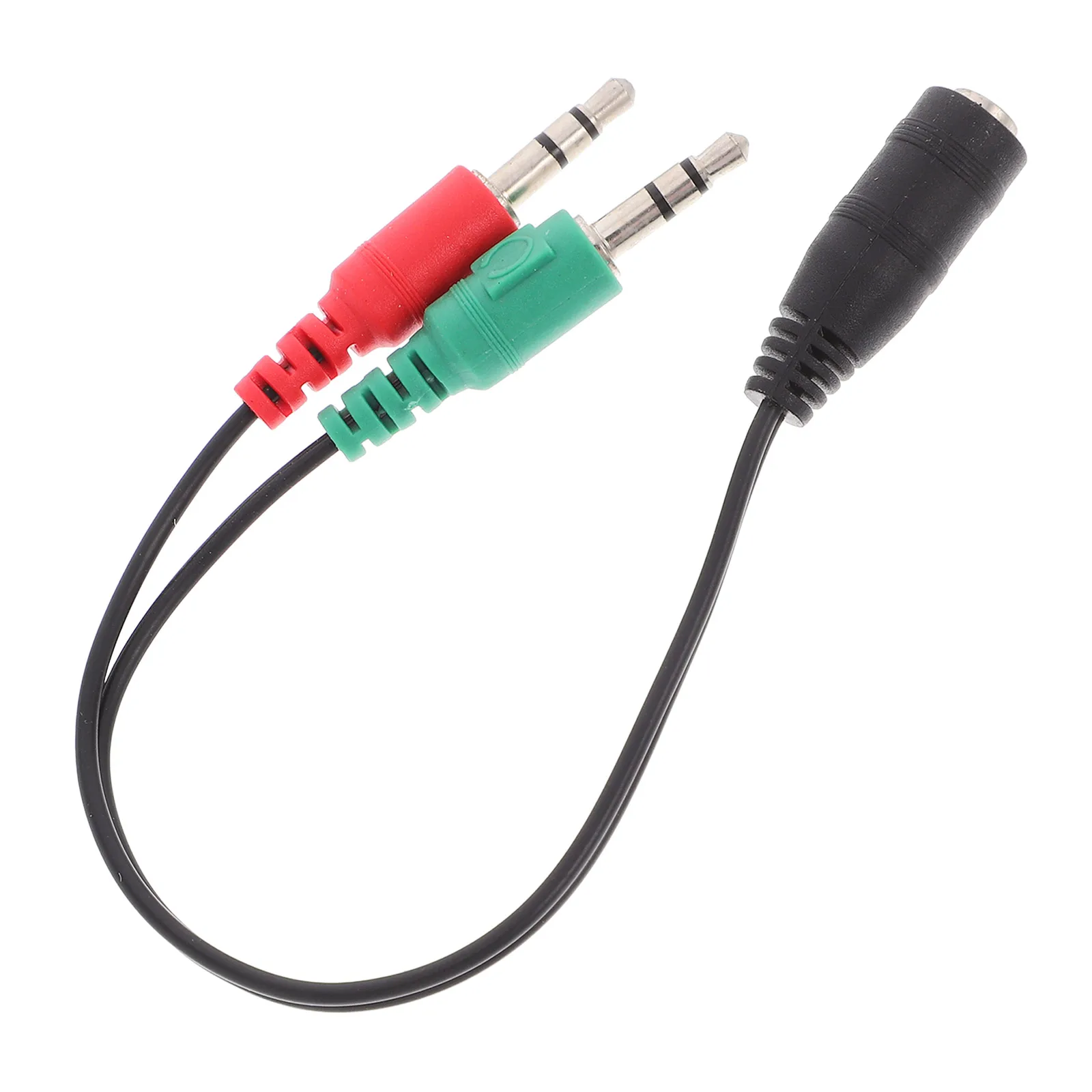 

Dual Headphone Adapter 3.5mm Audio Converter Cable Compatible with Phone Computer Microphone Cord Support Simultaneous