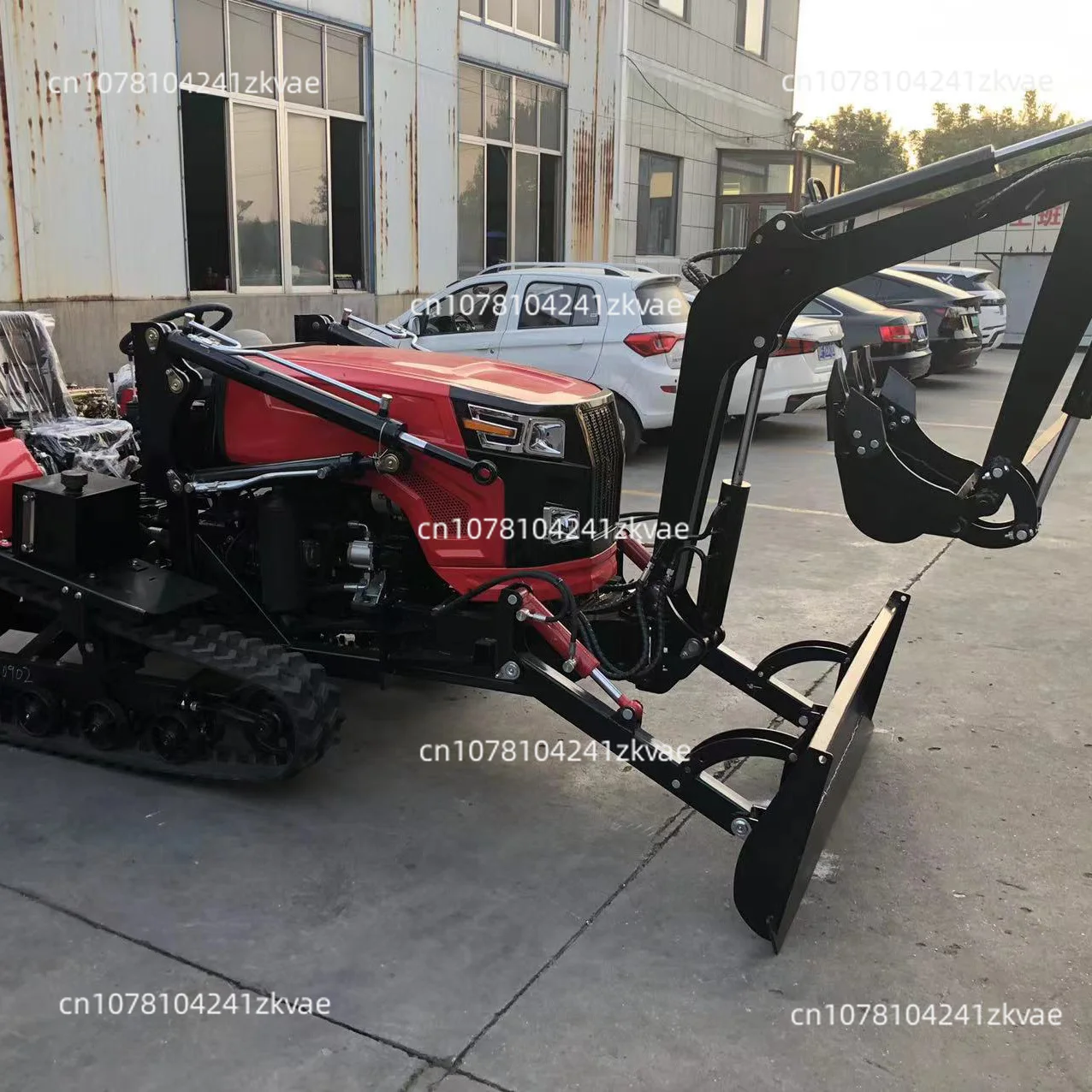 Chinese Mini Crawler Tractor mini 25HP 35HP 40HP motocultor agriculture farm cultivator for sale