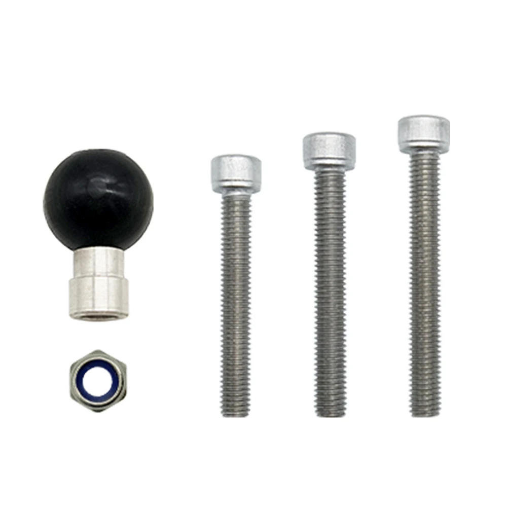 

M8 Screw Fixation Phone Holder Adapter Ball Head Kit Replacement Camera Cellphone Mount Universal Bracket Support