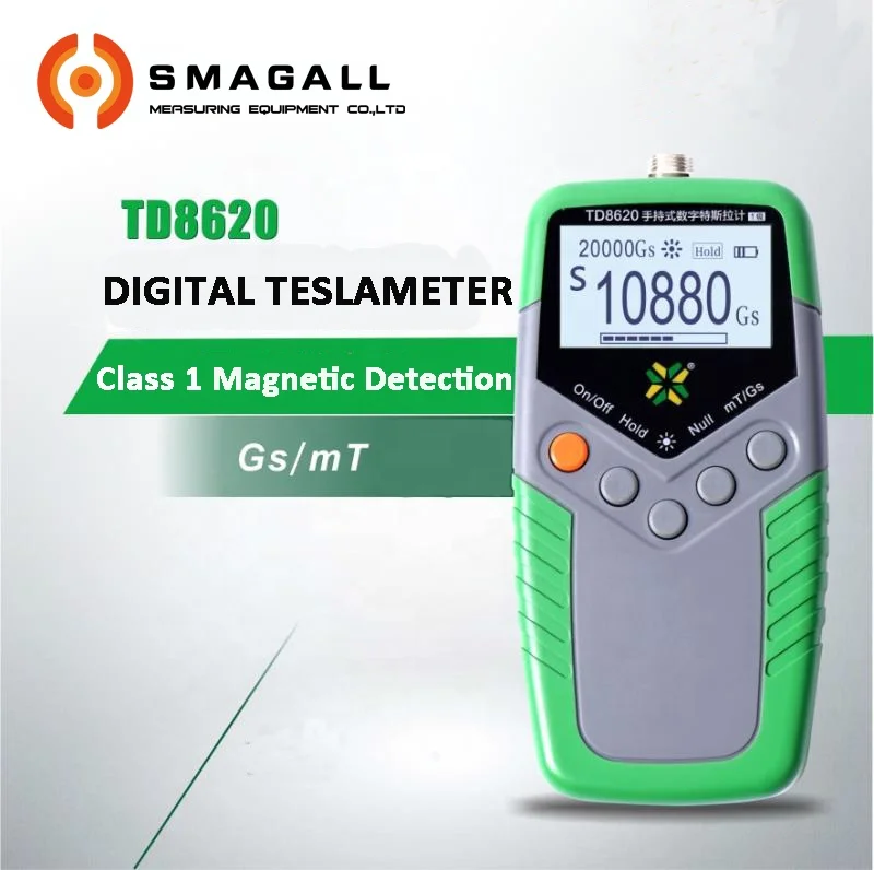 Digital Gauss Meter Tesla Meter High Precision Magnetica Field Detector, Ghost Hunting Equipment Tester  Home, Office & Outdoor