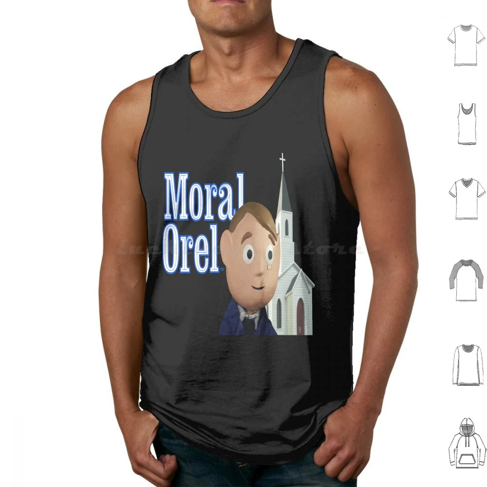 Moral Orel Tank Tops Print Cotton Moral Orel Adult Swim Orel Puppington Orel Moral Clay Puppington Cartoons Cartoon Stop