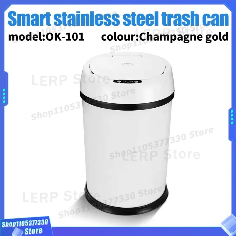 Cute Automatic Car Trash Can High Quality Portable Vehicle Waste Bin Organizer Interior Accessories Storage Box for Auto High