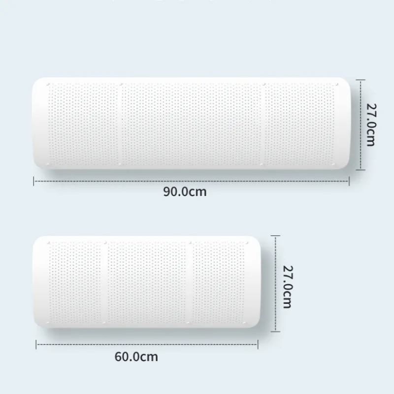 천장형 시스템 에어컨 바람막이 날개 가림막 윈드플렉스  방풍판 냉난방 겸용 슬림 디자인 곰팡이방지 대부분의 에어컨 모델에 적합 - 썸네일 6