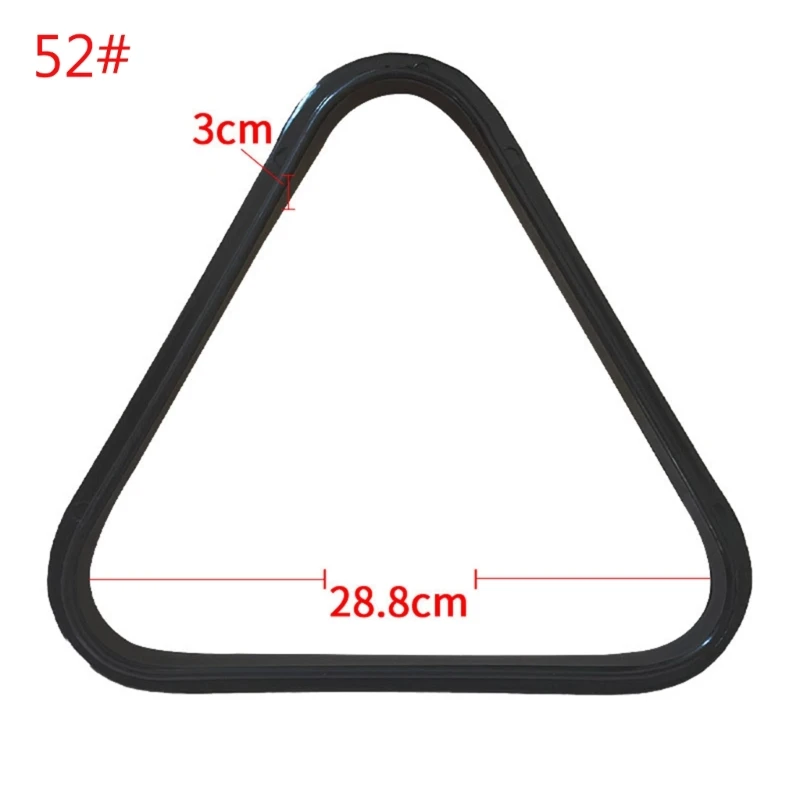 당구 공 홀더 스누커 게임을위한 삼각형 랙 당구대 공 홀더