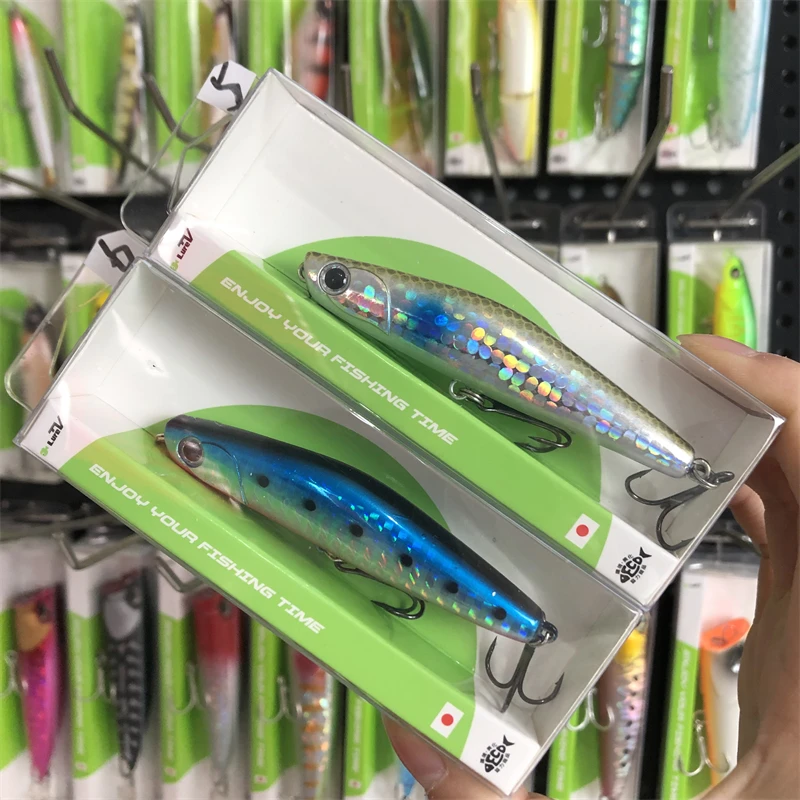 9044 LURETV اليابان المستوردة ima نفس النمط إغراء YOICHI 80 سلسلة غرق الغزل إغراء لصيد باس البحر مع فم منحني