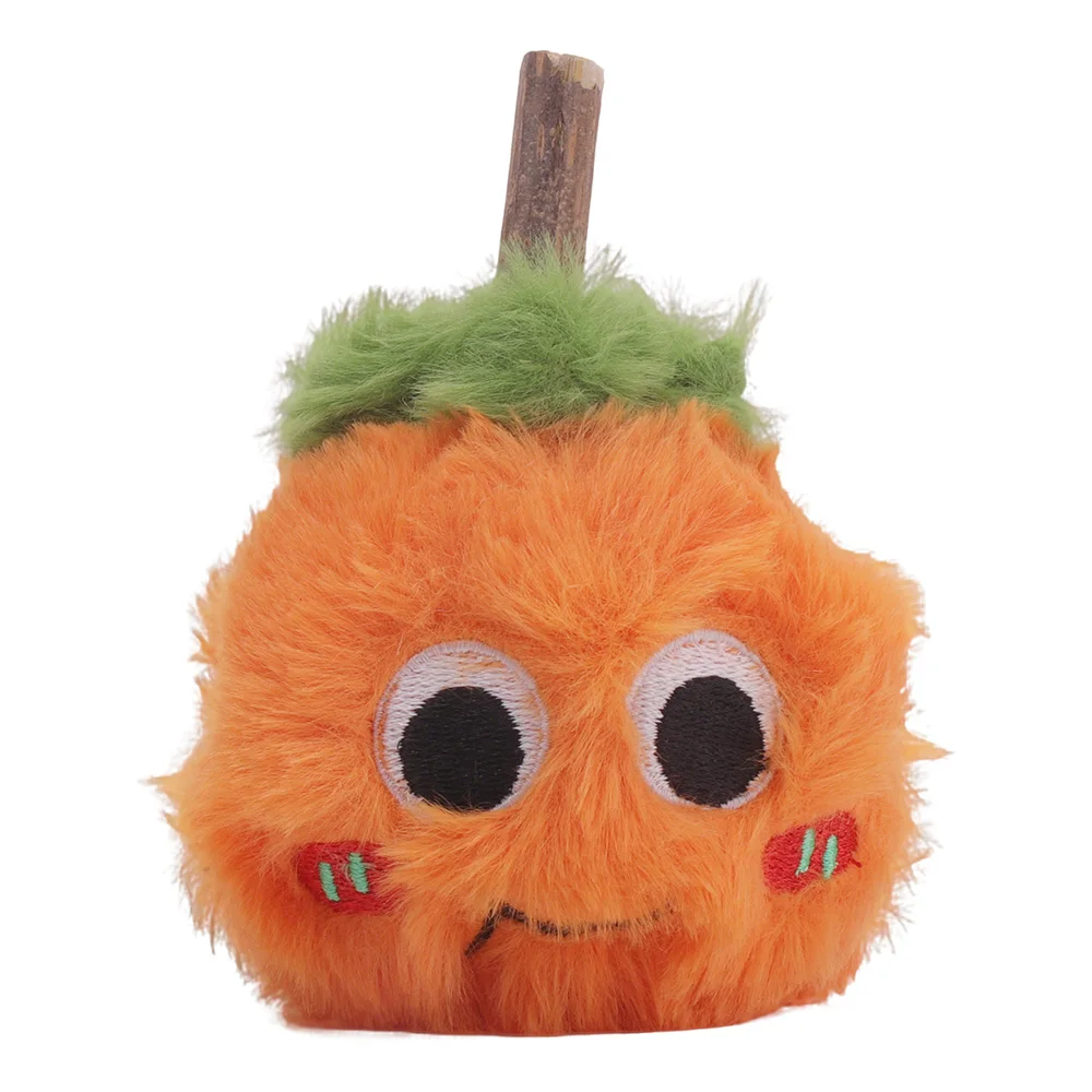 Pet Supplies Fruit Shape Cat Chewing Toy Simulation Plush Cat Teasing Toys Bite Resistant Interactive Cat Toy For Dogs Cats