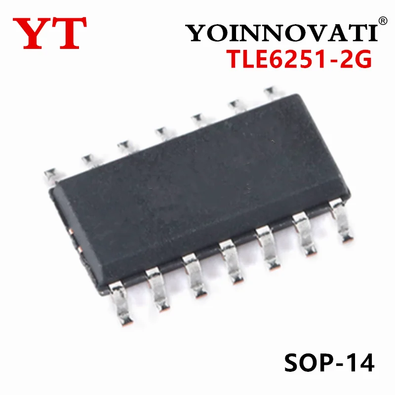 10pcs New TLE6251-2G TLE6251 2G sop-14 sunminds