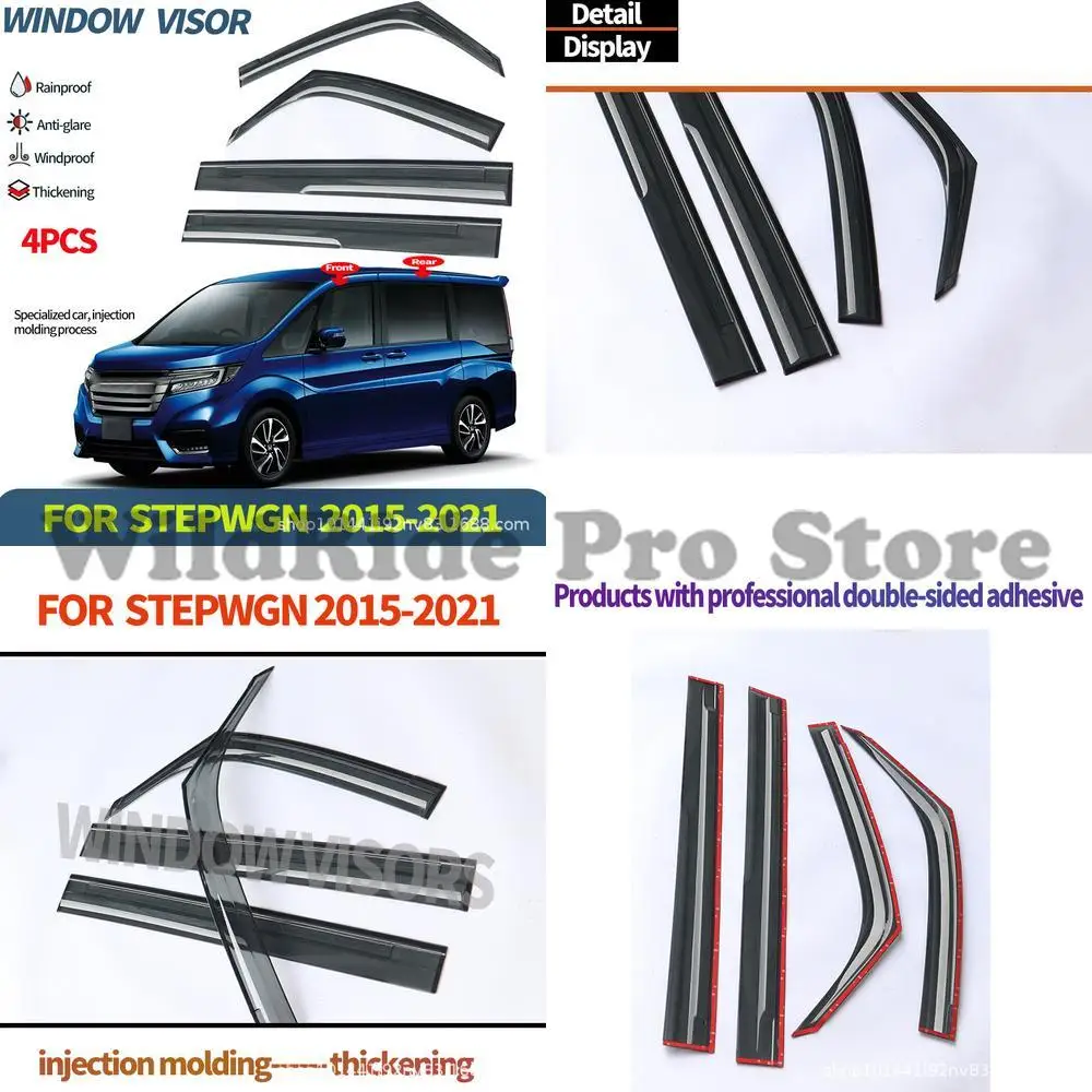 

1 set For Honda Stepwgn Window Rain Visor for Japan Domestic Market Models RP 2015-2021