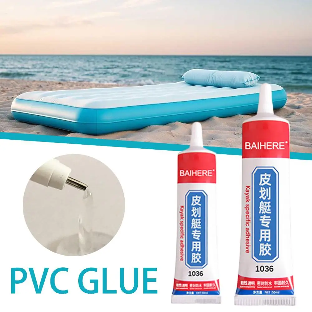 PVC Adhesive Inflatable Boat Repair Glue SUP Repair Glue Tubes Inflatable Boat Paddle Board Kayak Tube Repair Glue 30/50ML view 5