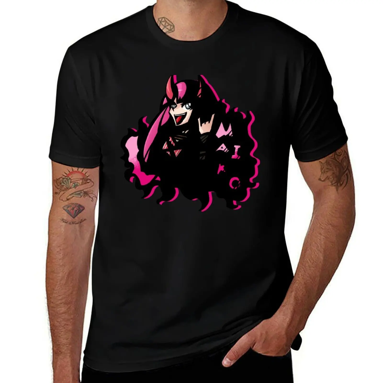 

UTAU MAIKO HAKAINE GRAFFITI DESIGN T-Shirt funny shirt cotton cotton graphic tees valentines clothes shirts men