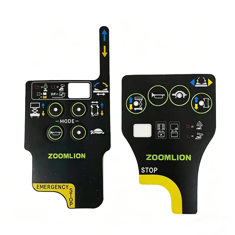 Zoomlion Scissor Lift Control Box Decal