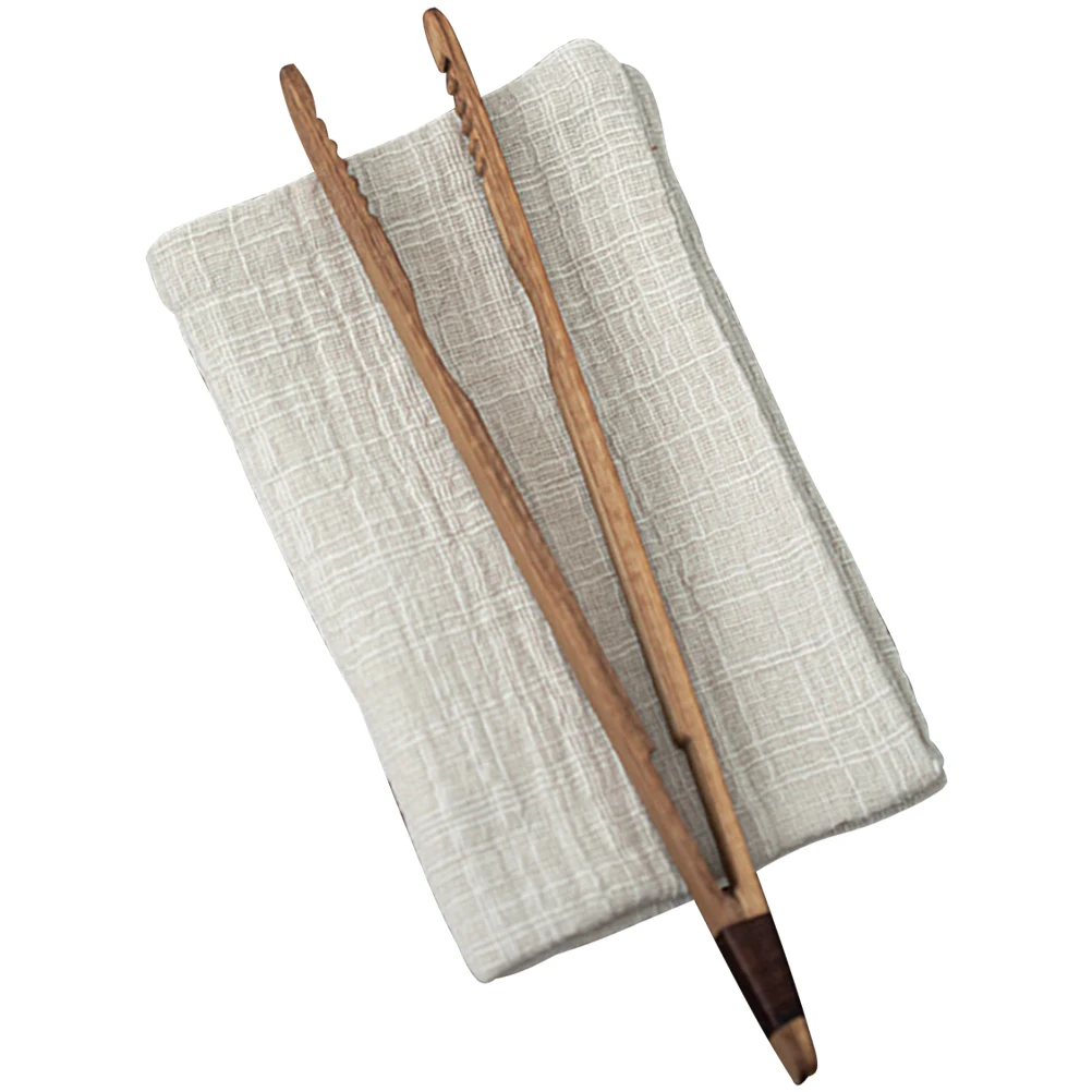 

Bamboo Towel Clip Set Simple Design Practical Use Perfect Home Tea House Bar Hotel Restaurant Multi Textured Head Loose Leaf