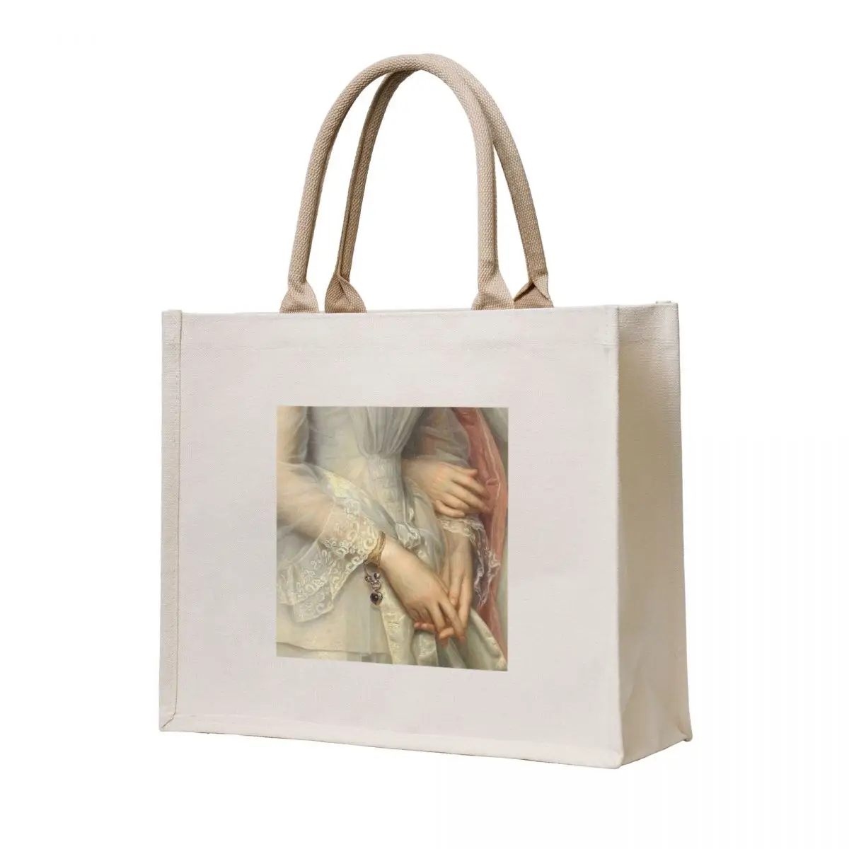 

Sapphic Hands Painting Tote Bag Beach bag Women's tote bag Women's shopper personalized tote