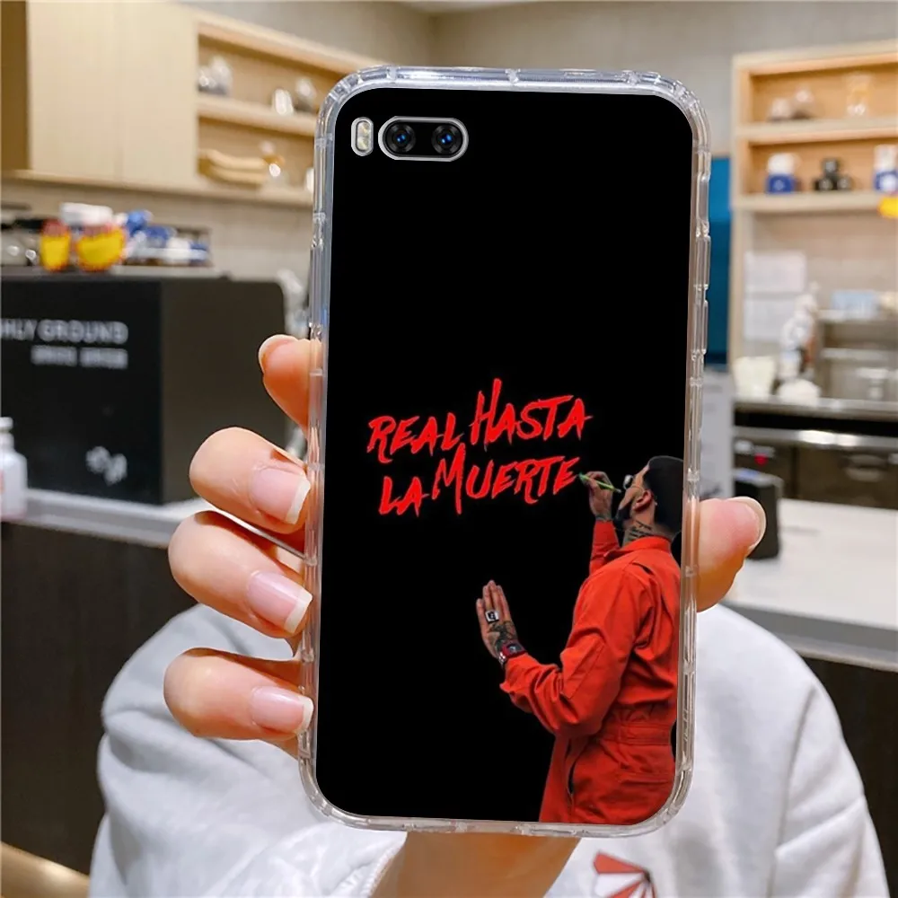 Anuel AA Real Hasta La M-Muerte Phone Case For Huawei Mate P10 P20 P30 P40 P50 Smart Z Honor 50 60 70 Pro Lite Transparent Case