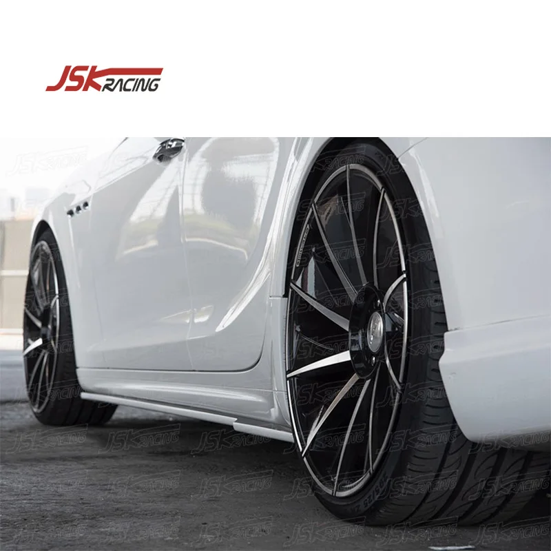 

Стекловолоконные боковые пороги для Maserati Ghibli 2014-2016 годов, модифицированные, улучшенные, в стиле Wald