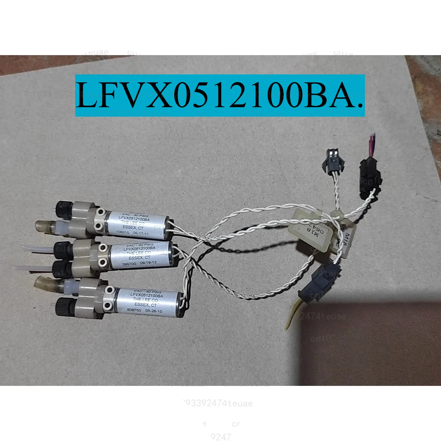 

Solenoid Valve Group: LFVX 0512100 BA.3 pieces 12v.30