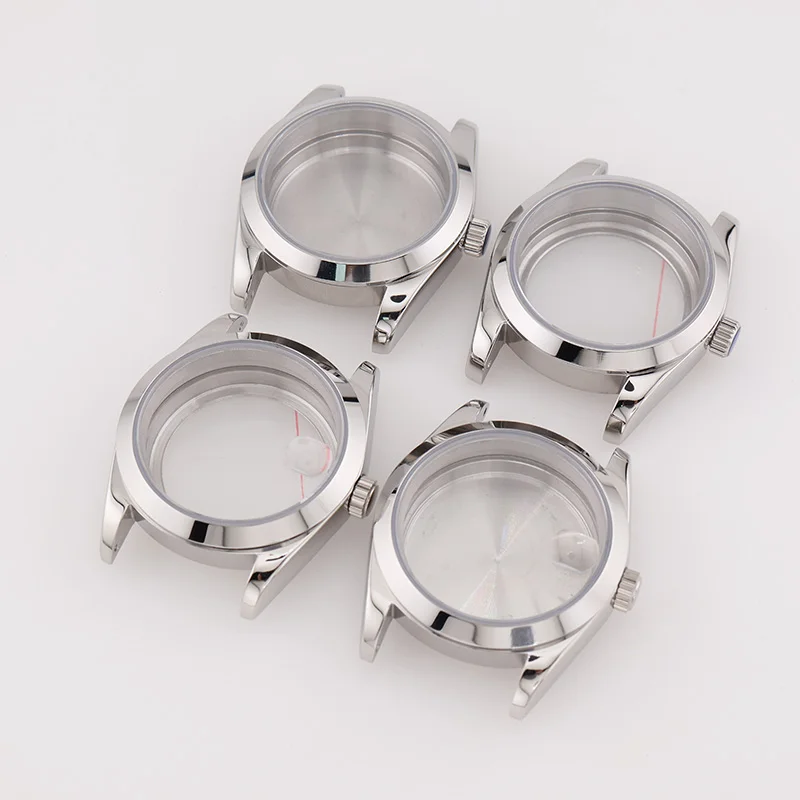 Boîtiers de montre en acier inoxydable 36/39 mm Explorer NH35 NH36 pour Seiko Mod, montres automatiques mécaniques pour homme, pièces de bricolage