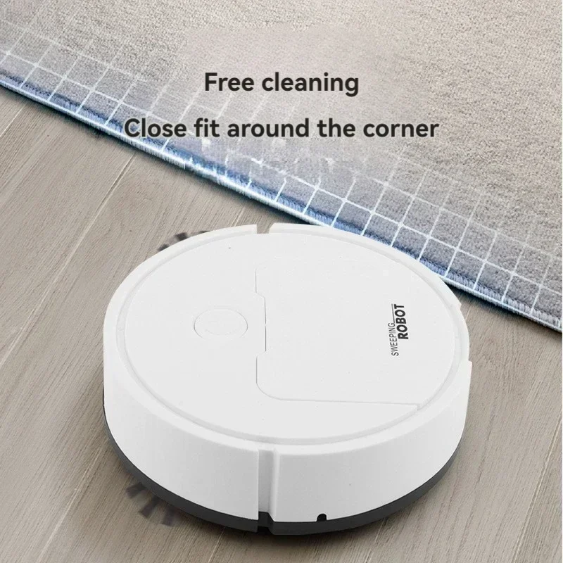 Mini Intelligent Sweeping Robot Suction Sweeper 3-in-1 Automatic Household Lazy Sweeper Cordless Vacuum Cleaner Carpet Cleaner