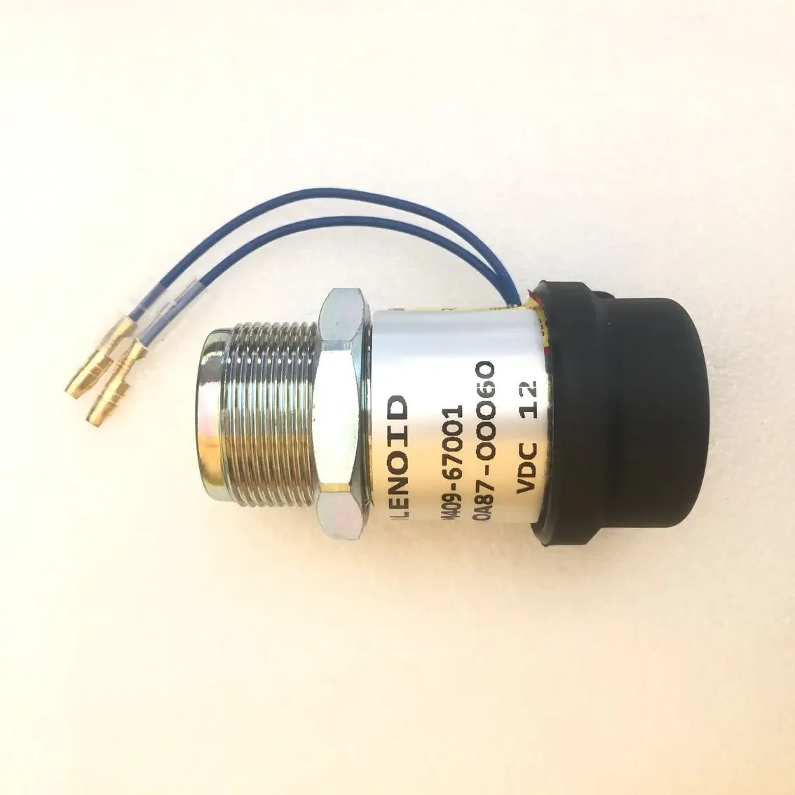 12V 30A87-00060 30A8700060 Fuel Shuoff Solenoid for Mitsubishi Engine K3B K3E K4D S3L S3L2Y1