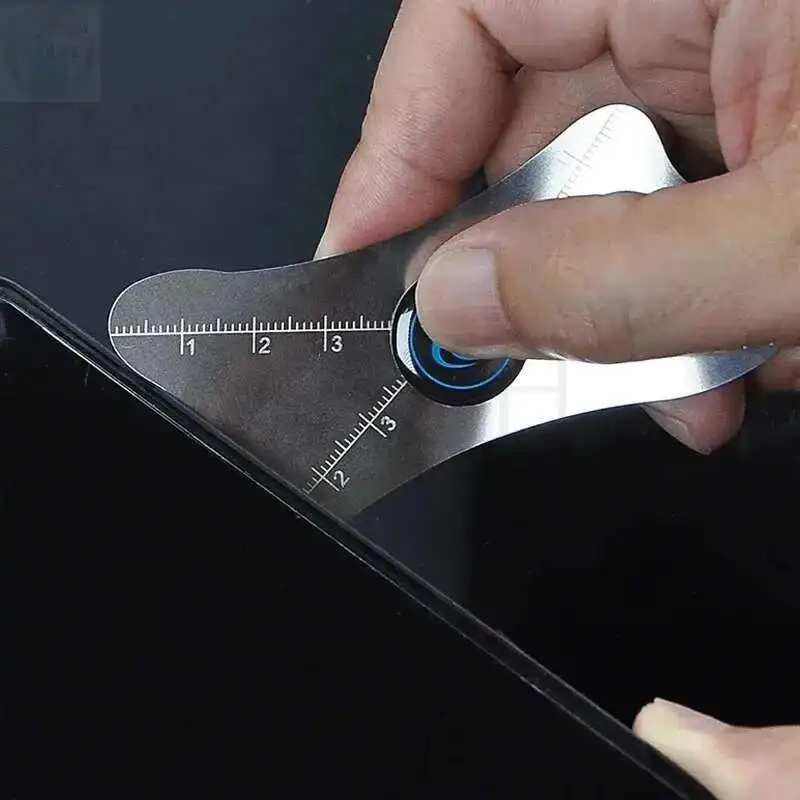 5 ピース/パック携帯電話曲面液晶画面スパッジャー開口部こじカードツール超薄型柔軟な携帯電話逆アセンブル鋼金属