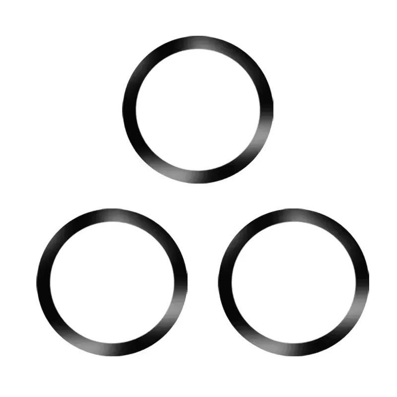 Universeller Magnetischer Metallplattenring für Samsung iPhone Magsafe Kabelloses Ladegerät Auto-Handyhalter Aufkleber Runder Magnet-Patch