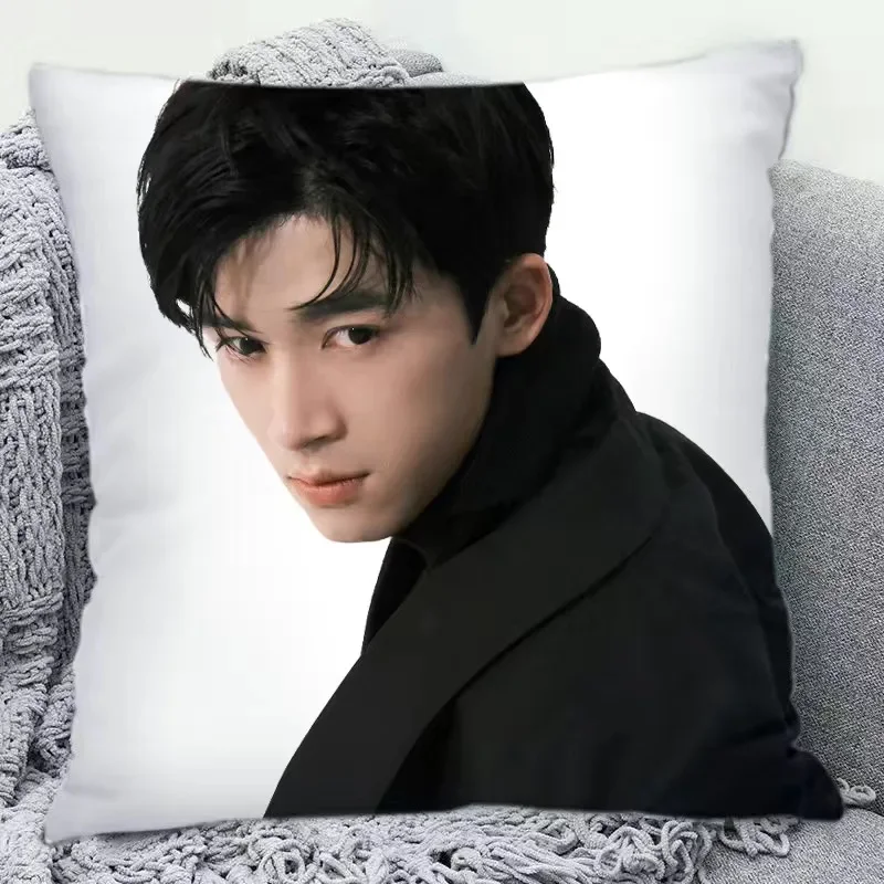 Wang Xingyue Magazine Cover HD Poster Double-sided Print Pillowcase WXY Lifestyle Photos Pictures Home Car Decor Cushion Cover