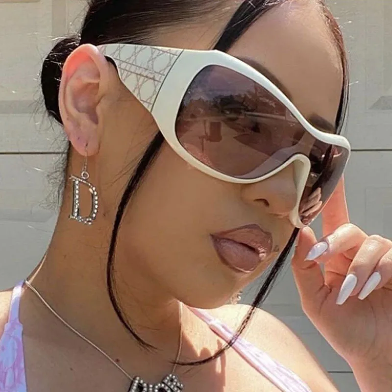 

New European American Style Sunglasses Men Punk Y2K Stylish UV400 Protection Sun Glasses Women Bicycling Hiking Outdoor Sunglass