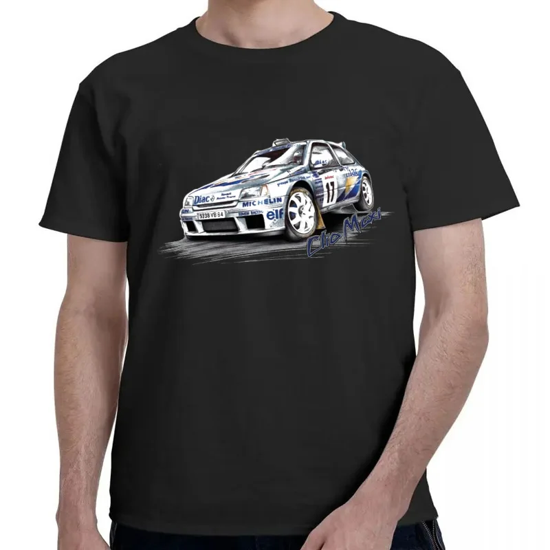 Camiseta renoult Clio Maxi Ragnotti Team Diac Rally Legend Montecarlo 2019 nueva gran oferta diseño de camiseta estampad