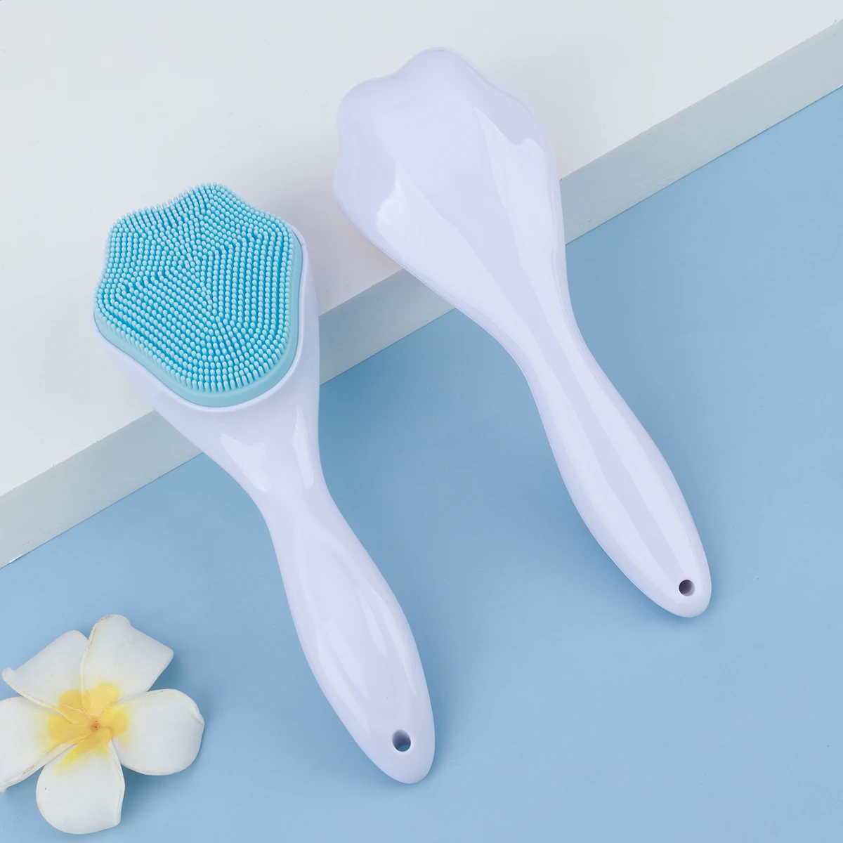 1 pcs cat paw silicone face wash brush to clean pores brush Soft hair face wash handle makeup remover Brush