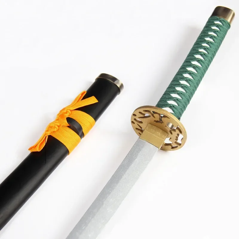 [Funny] 100cm Cosplay Game Touken Ranbu Online Mutsunokami Yoshiyuki weapon Wooden Samurai Sword model Anime Costume party gift