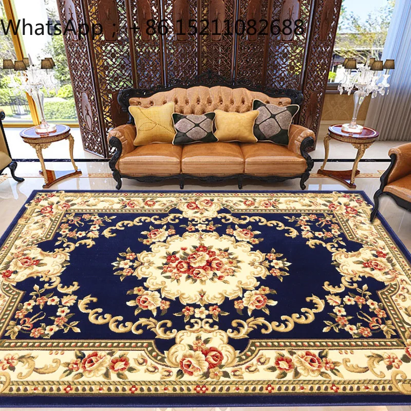 SCY Living Room Light Luxury High-End Carpet Sofa Coffee Table Carpet Home Large Bedroom Thickened Carpet