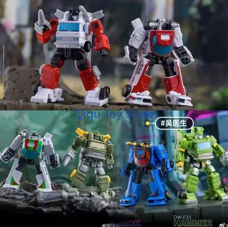 

[In Stock]Dr. Wu's exhaust gas fire meteor mirror jack partition jack mirror fire truck small proportion deformation toy