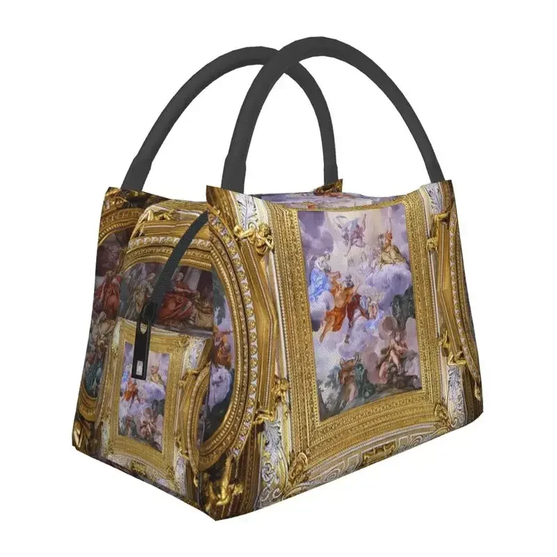 Saturn Hall Ceiling Painting Palazzo Pitti Thermal Insulated Lunch Bag Baroque Florence Portable Lunch Container Meal Food Box