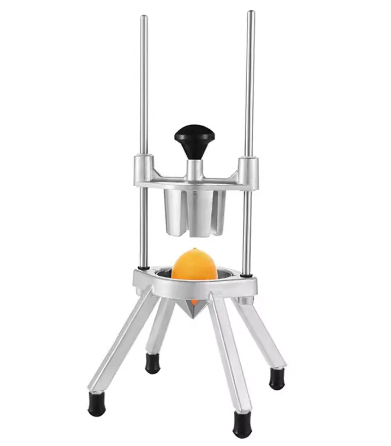 VEVOR Commercial Vegetable Fruit Stainless Steel French Fry Cutter with 4 Blades 1/4