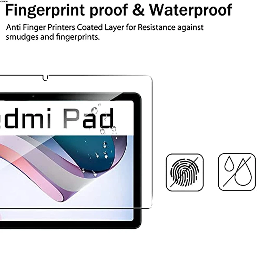 2 قطعة 9H واقي للشاشة من الزجاج المقسى للكمبيوتر اللوحي Xiaomi mipad 5 pro 11 6 PRO 11 Redmi Pad 10.61 SE 11 طبقة رقيقة واقية شفافة #4