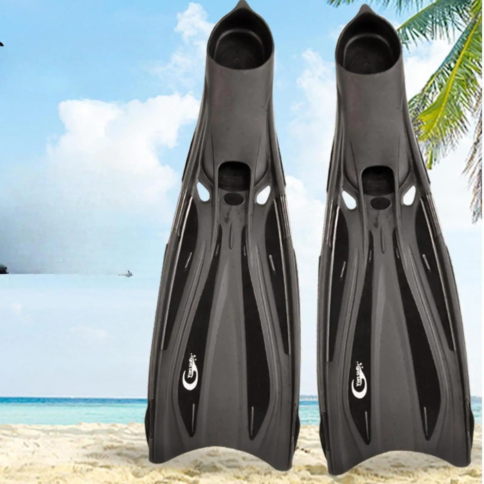 Snorkeling Fins Diving Equipment for Men Women Snorkeling Accessories Versatile Lightweight for Travel Swim Flippers Diving Fins