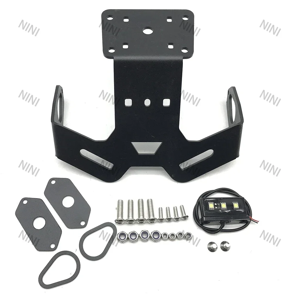 

Motorcycle Accessories For YAMAHA MT-15 MT-125 MT15 MT125 2018 2019 2020 2021 2022 With LED Light License Plate Holder Tail Tidy