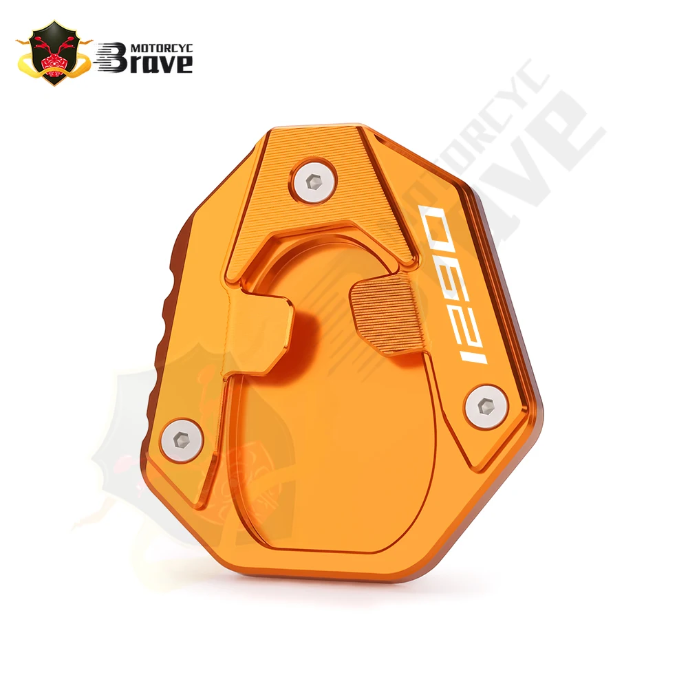 Voor 1290 Super Duke GT 2022-2025 Motorfiets Accessoires CNC Kickstand Voet Zijstandaard Extension Pad Ondersteuning Plaat