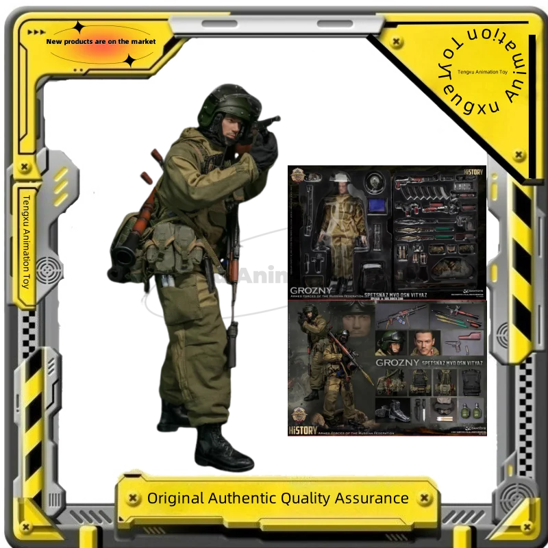 

【Товары на месте】Оригинальная кукла-солдат DAMTOYS DAM 78090, 1/6, SPETSNAZ MVD OSN Vityaz GROZNY, полный набор, 12 дюймов, экшн-фигурки, модель игрушки